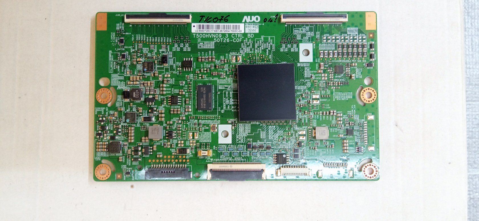 TK076 SAMSUNG UE50J6170AU TCON T500HVN09.3 50T2-COF T500HVF06.8